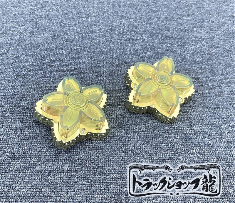 サクラマーカーランプ 【黄色】 2個セット 金色 メッキ 桜マーカー G0539S