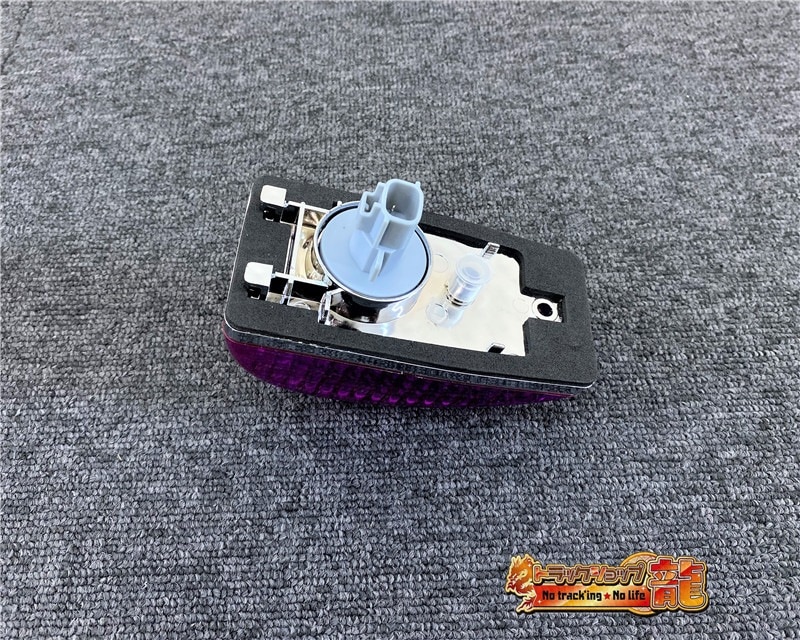 ドアサイドマーカー ランプ 左右セット 【パープル】 日野 プロフィア/レンジャープロ/デュトロ用 H0797P