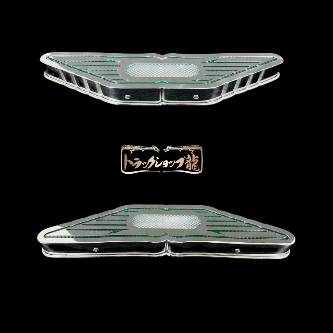 オリジナル ステンレス 小型 バスマーク アンドン LEDライト アクリル