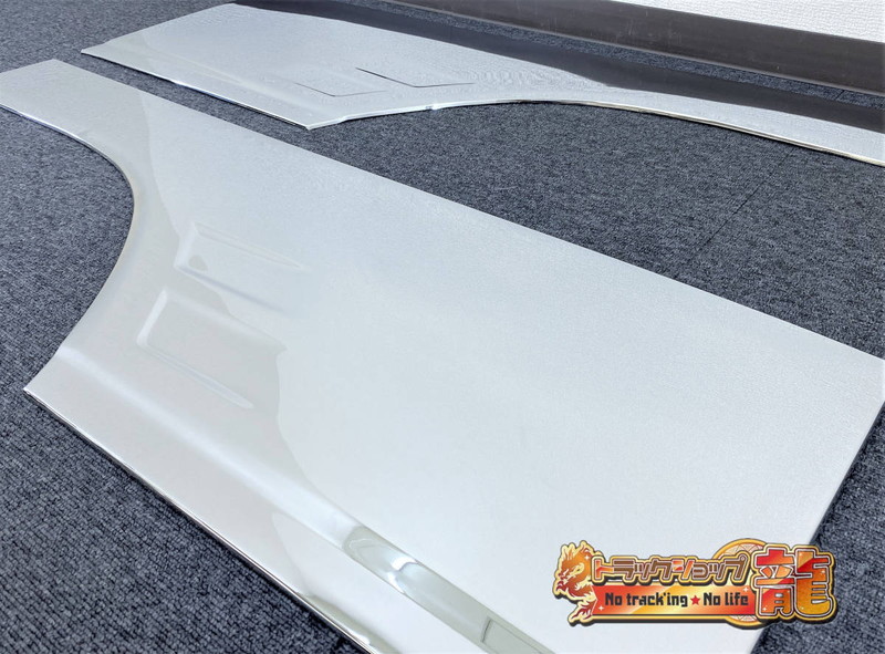 メッキ ドアガーニッシュ 左右セット 三菱ふそう