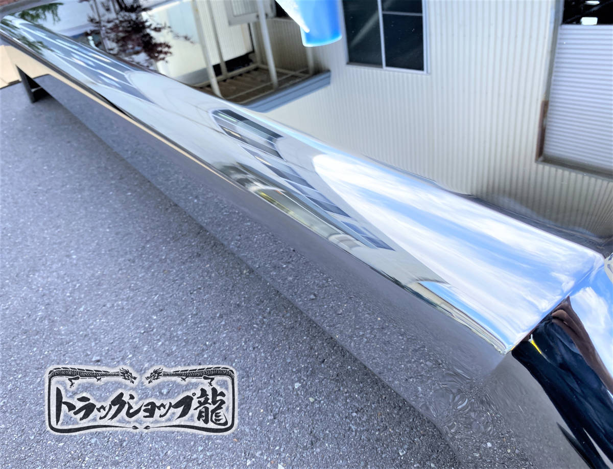 ステンレス ロングフェンダー 2枚セット 大型 10t ダンプ 鏡面 R曲げ 標準タイプ リアフェンダー 泥除け S0598S