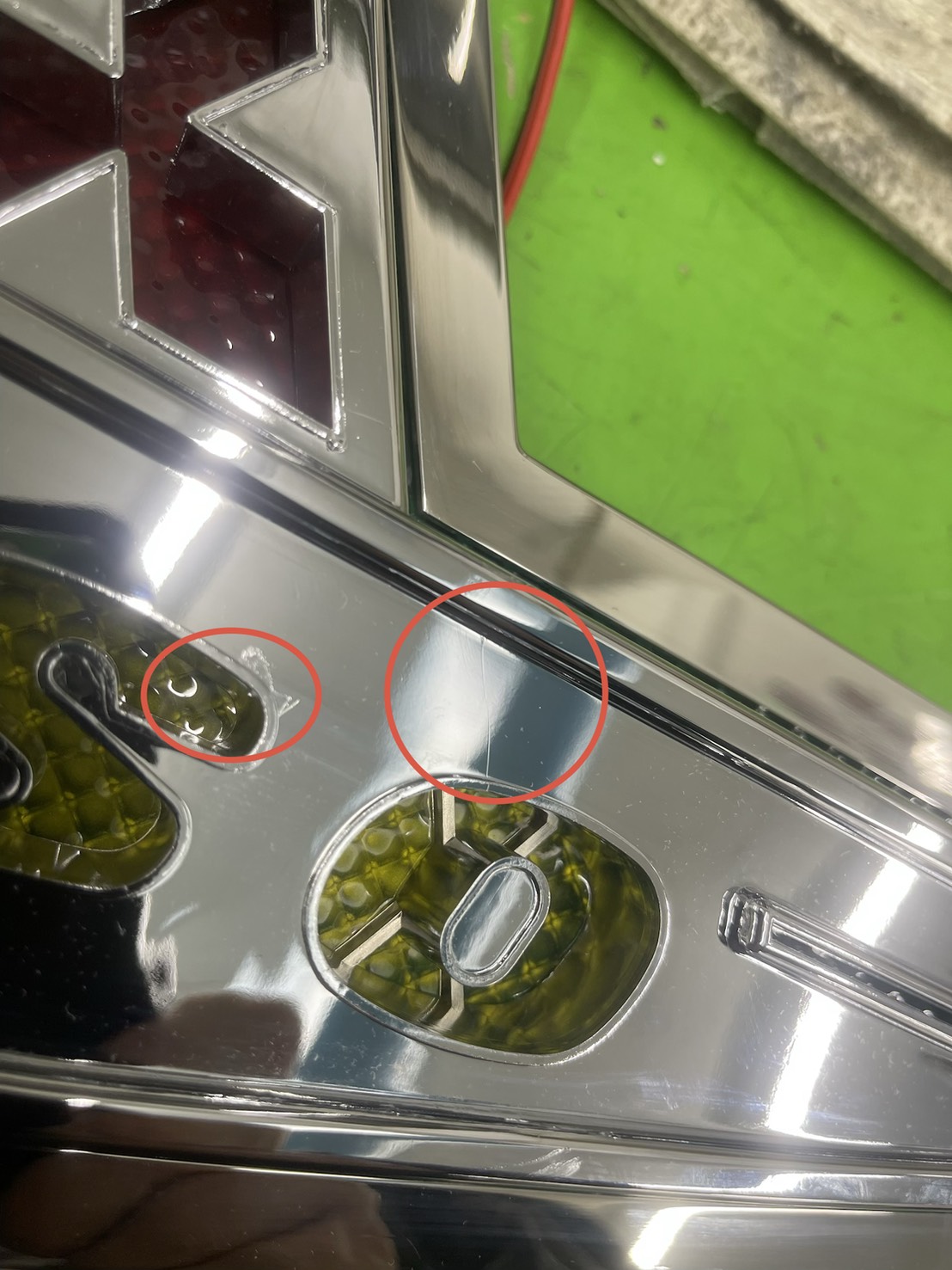 訳あり品】 ステンレス 中型/超薄型 バスマーク アンドン 【鏡面
