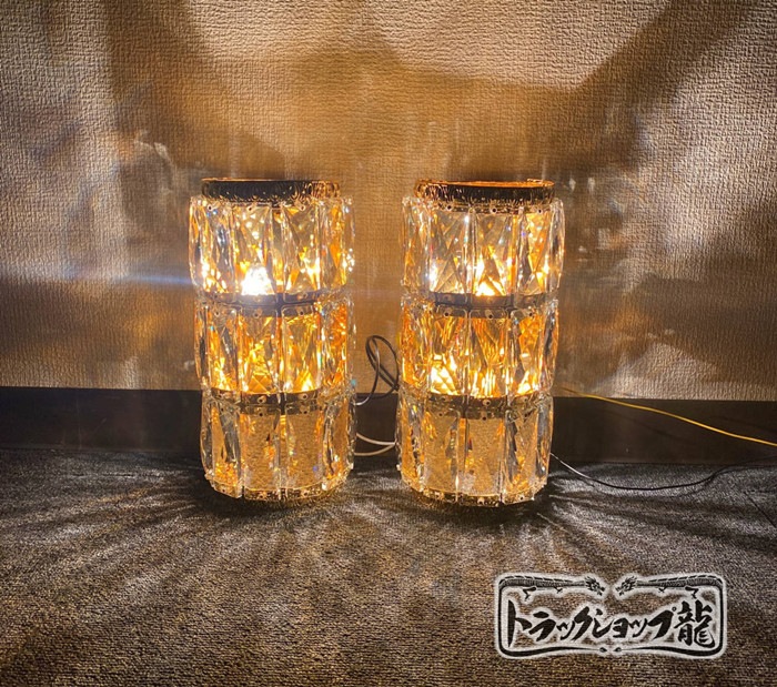 シャンデリア用LED電球 E12口金 フィラメントタイプ １個 2000k 2W 12V/24V兼用 壁掛け 天吊り 車内照明