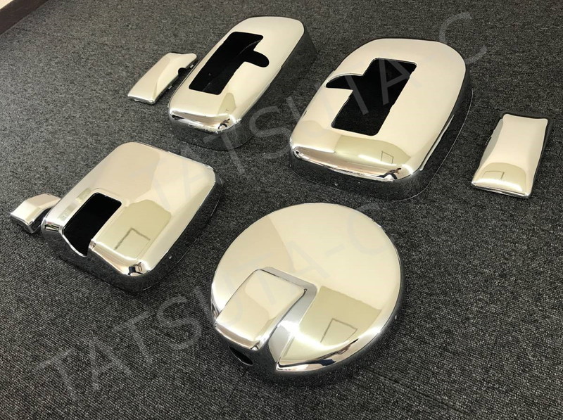 メッキ ミラーカバー 4点セット 日野 プロフィア テラヴィ ハイ