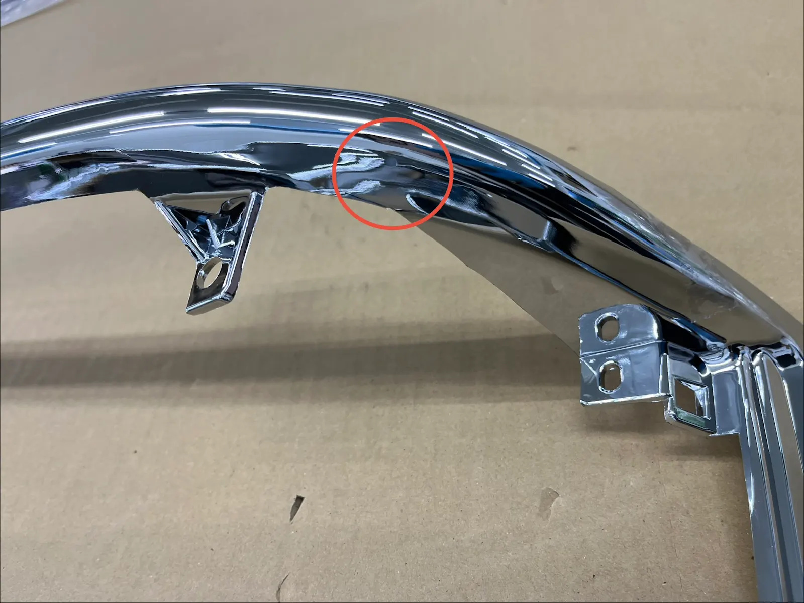 訳あり品】 メッキ ライトリム ライト枠 左右セット 日野 クルージング