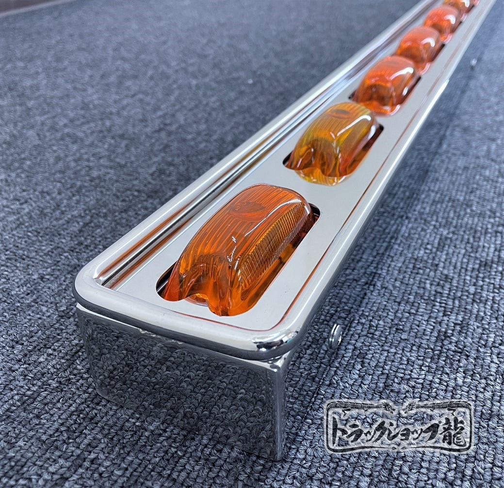 デコトラ　星抜き　アンドン500幅　工具箱下　燃料タンク下　シャーシ　鏡面仕様 デコトラ 星抜き アンドン500幅 工具箱下 燃料タンク下 シャーシ 鏡面