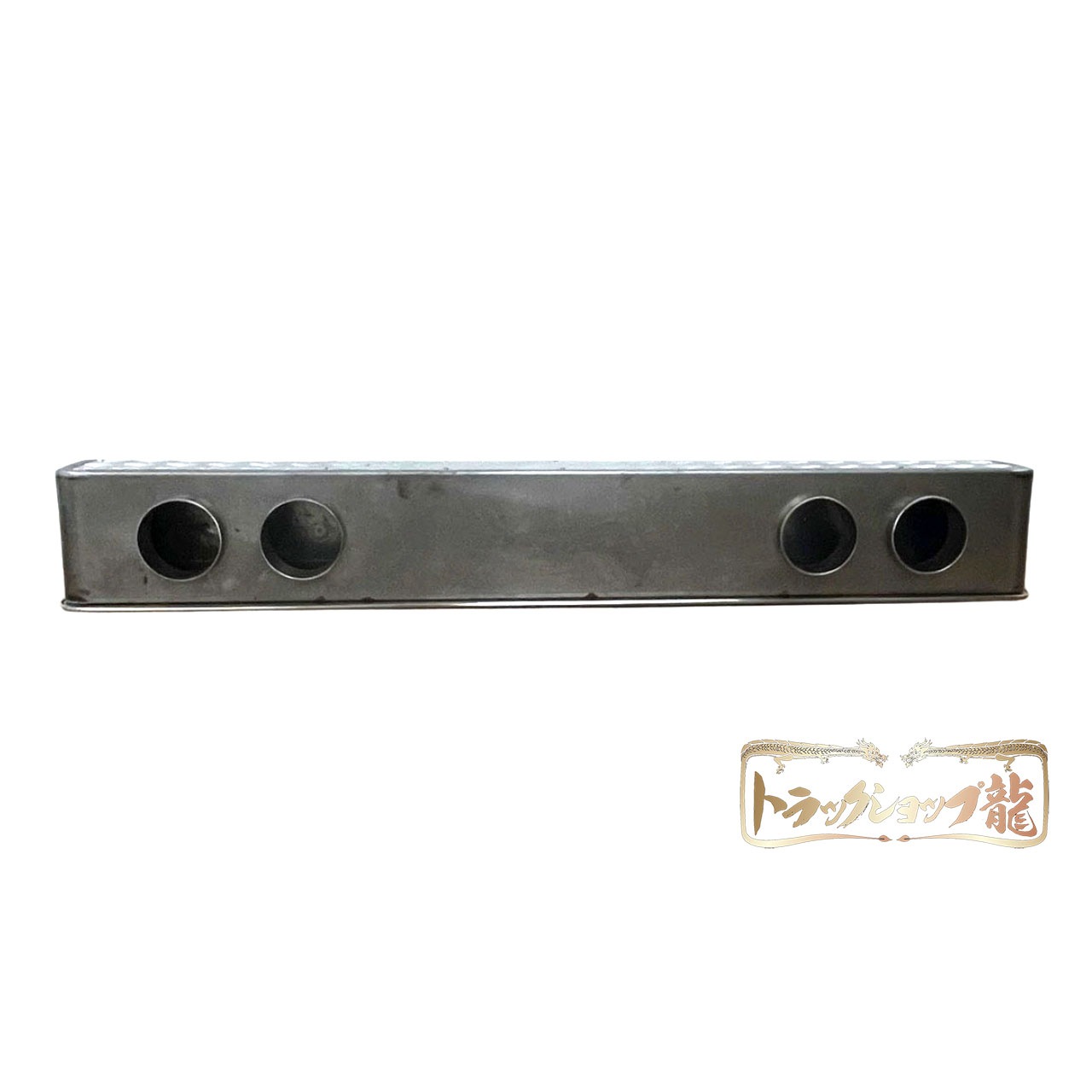 鉄製 リアバンパー 塗装用/メッキ加工用 1900×250 筒だし 4連 リフト