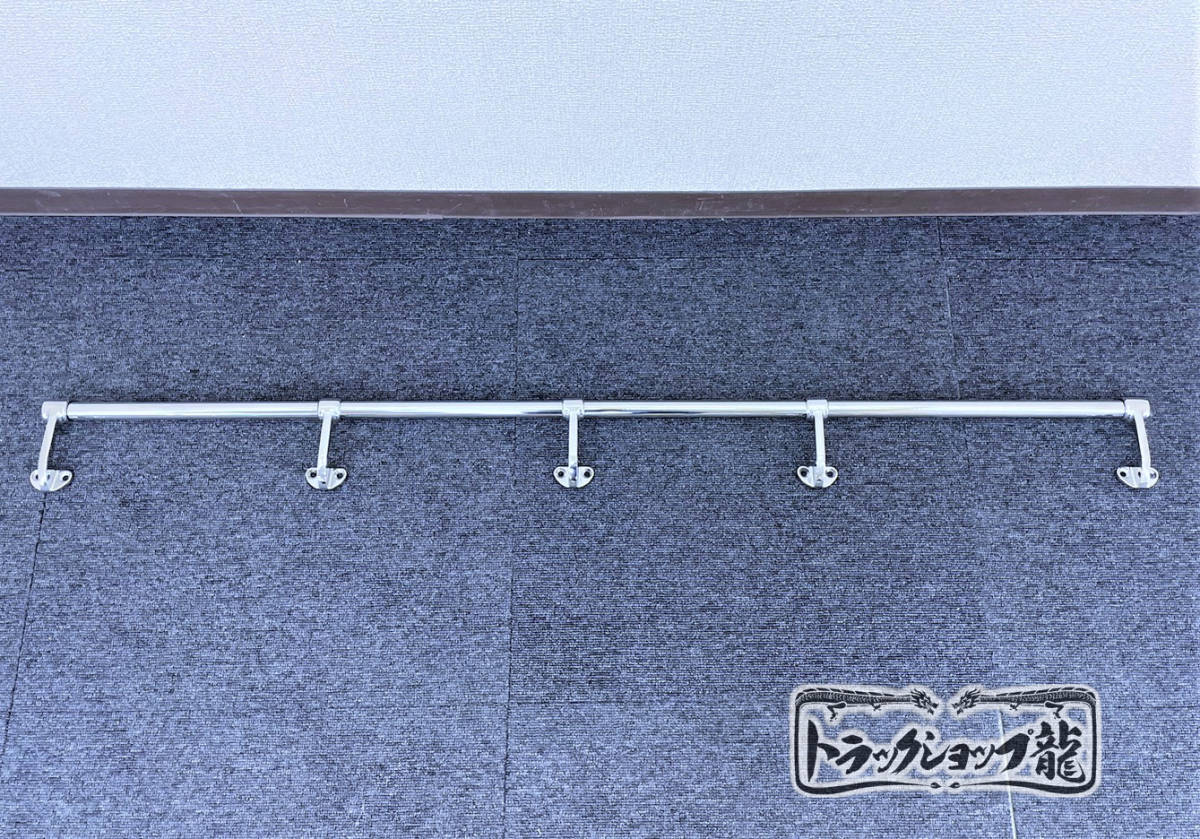 ステンレス 首長 デッキメタル ブラケット 100mm φ19パイプ用 左右10個