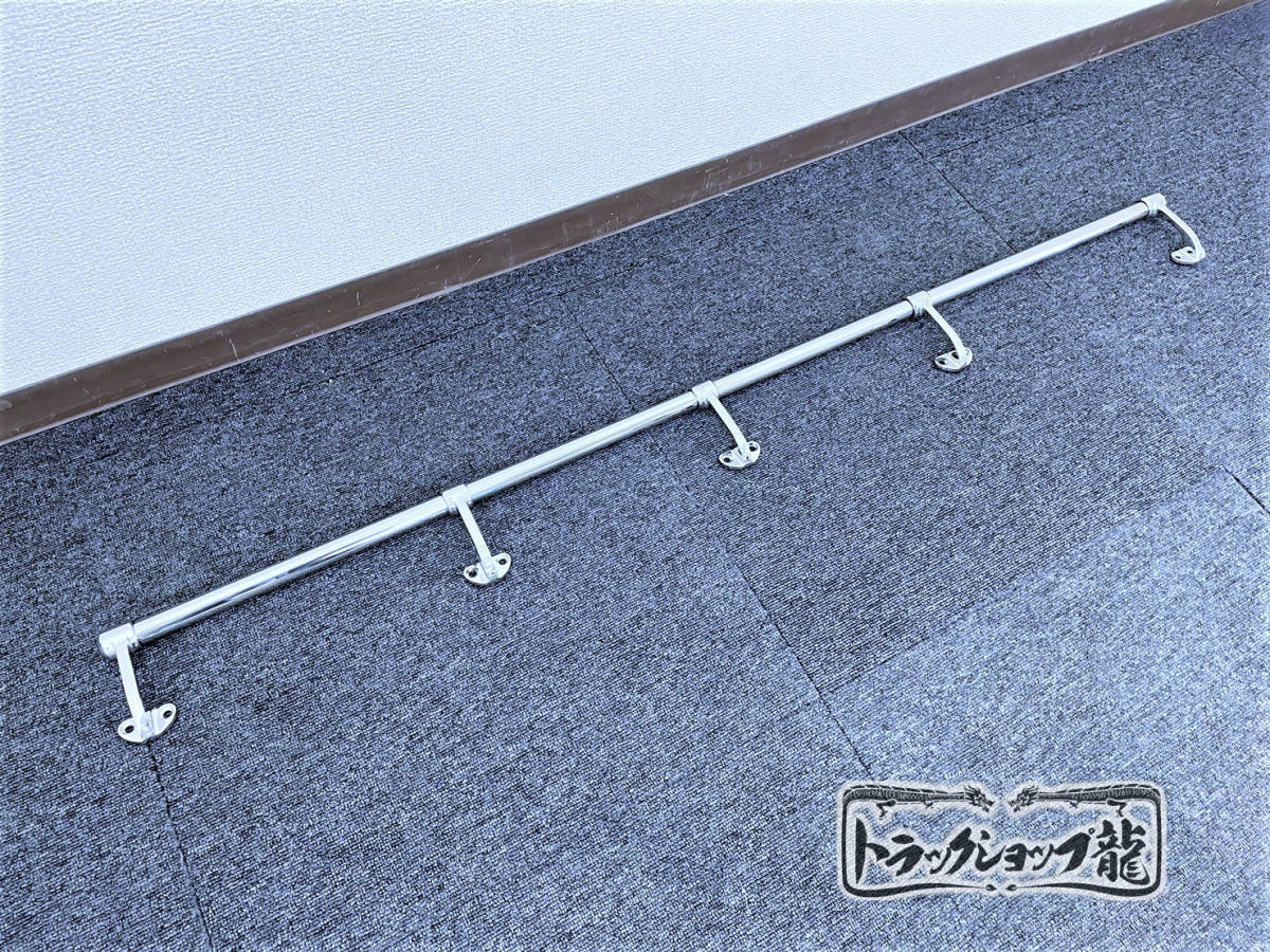 ステンレス 首長 デッキメタル ブラケット 100mm φ19パイプ用 左右10個