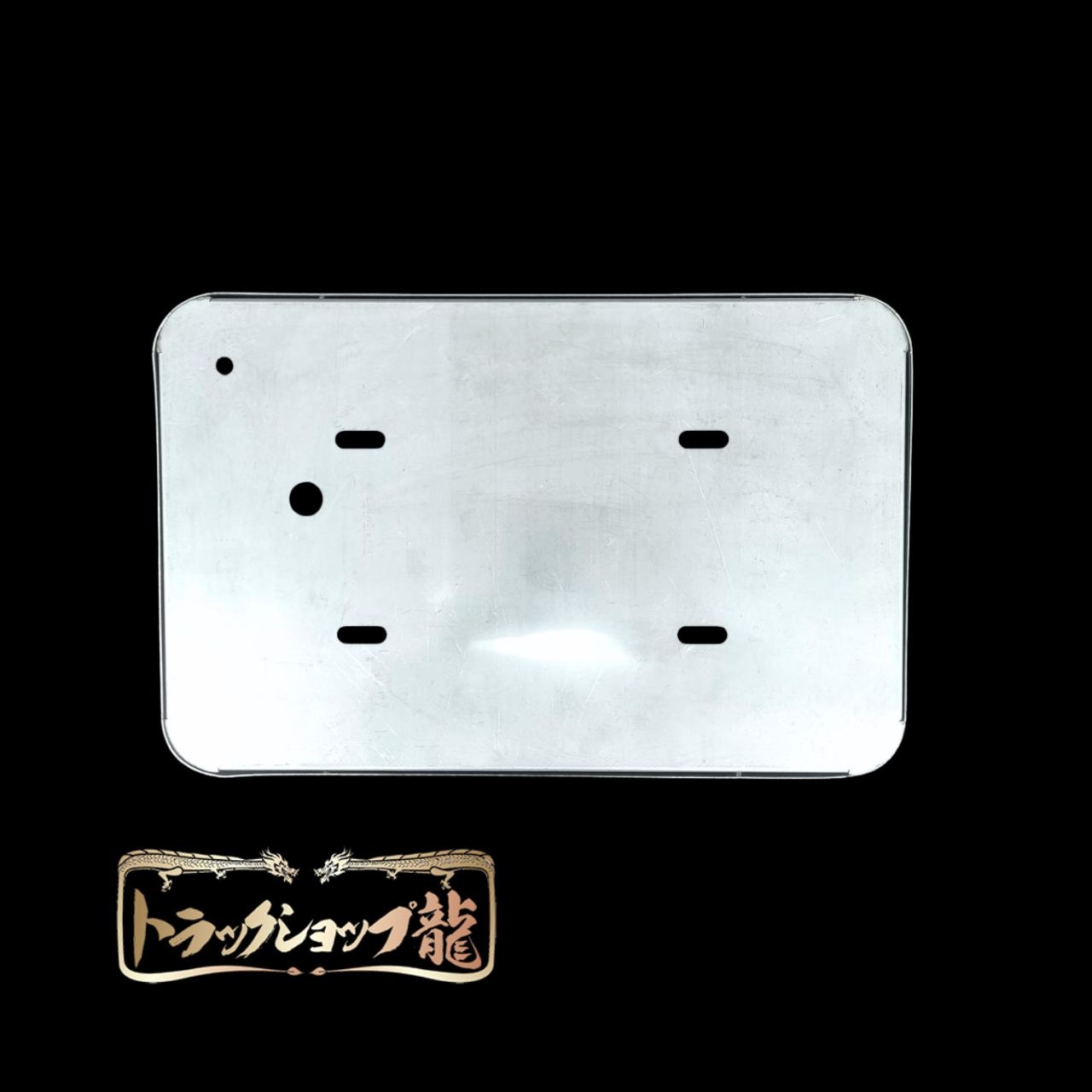 オリジナル 中型 角R 鱗柄 パイロットナンバー枠 パイロットランプ 
