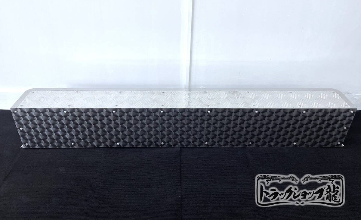 アップグレード】 ステンレス 4連 リアバンパー 1900×250 筒出し 奥