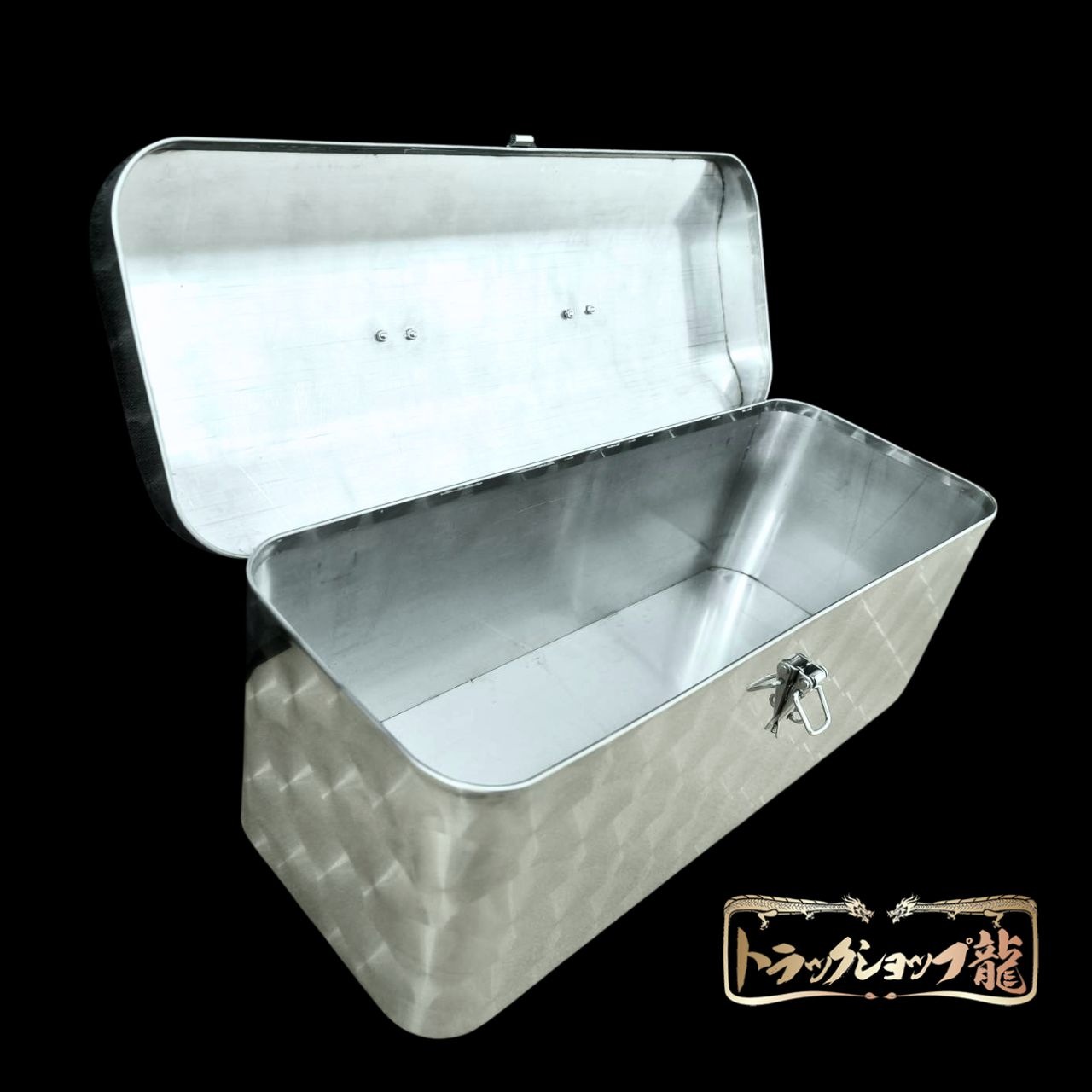 鱗柄ステンレス 持ち運び式 工具箱 ハイタイプ 道具箱 収納庫 T0112S