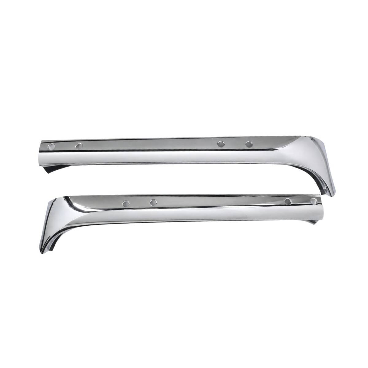 【アウトレット品】G/B/20キャンター 標準ローキャブ メッキ ルーフレール 左右セット M8969P