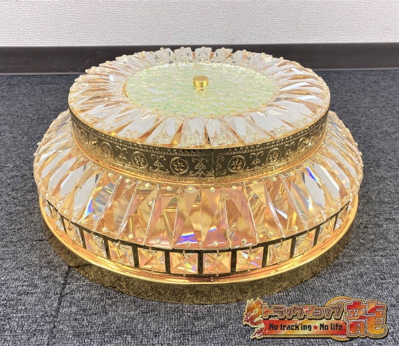 Φ40cm オーロラ シャンデリア 天吊り BA15S口金仕様 フル