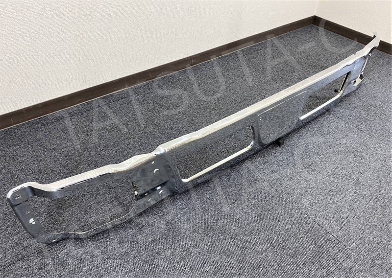 メッキ フロントバンパー センターパーツ 三菱ふそう ブルーテックキャンター 標準 M0831S