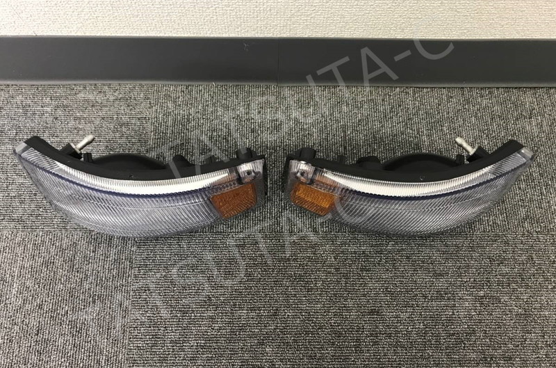 コーナーランプ 左右セット ホワイト TR-1H 日野 クルージングレンジャー/ドルフィンプロフィア D0323P