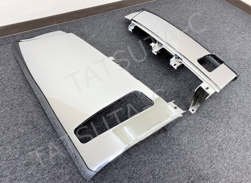 【訳あり品】 メッキ コーナーパネル 左右セット 三菱ふそう ベストワンファイター 標準/ワイド M8821P