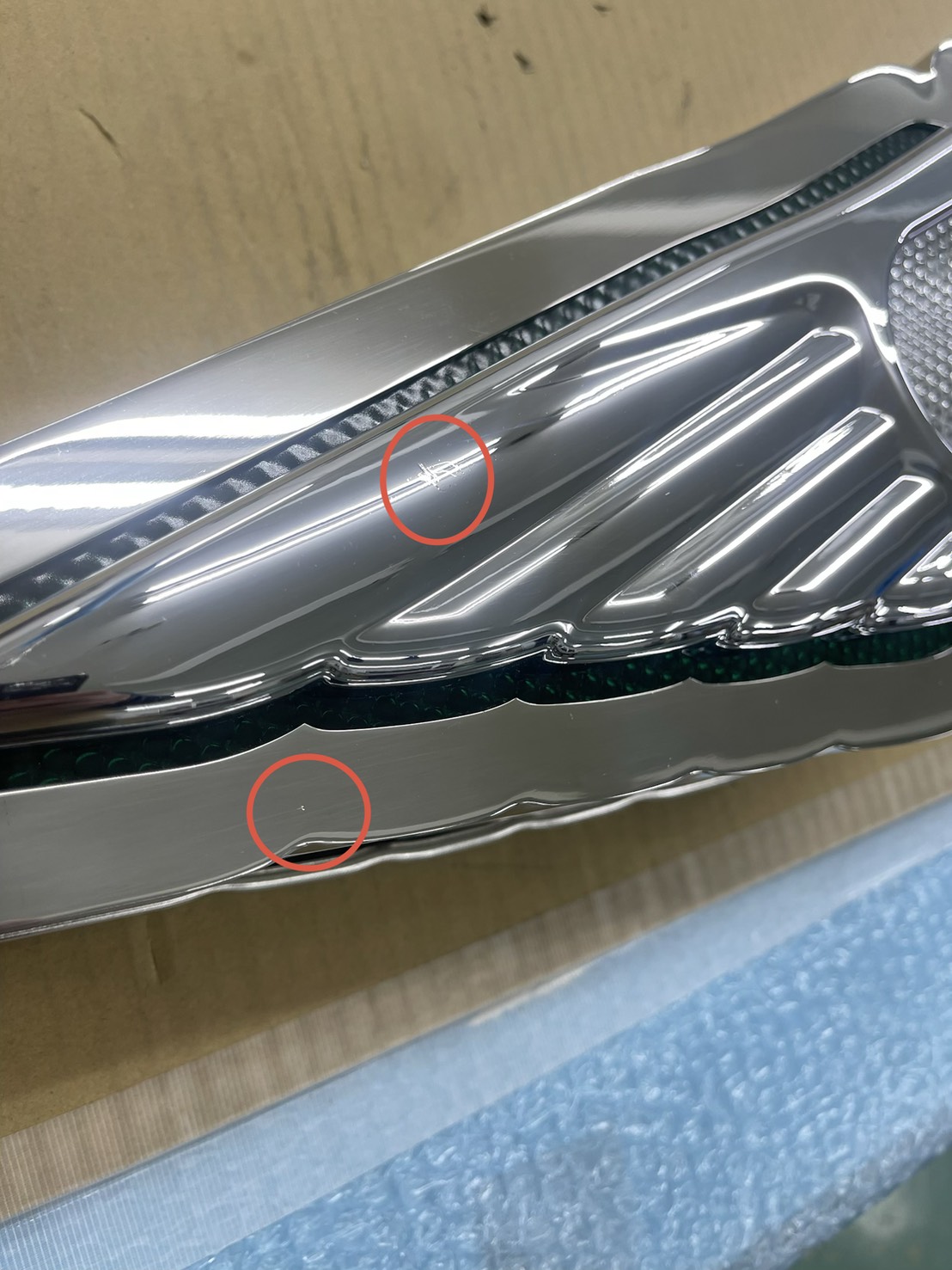 訳あり品】 ステンレス 中型 バスマーク アンドン 【鏡面】 6mm丸棒