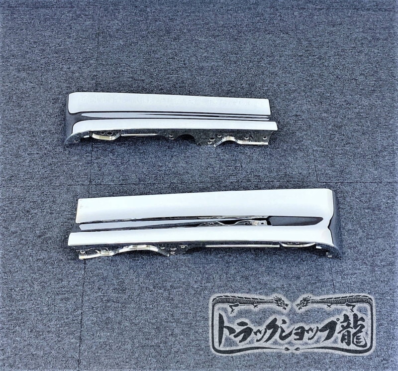 メッキ フェンダーパネル 左右セット 日野 レンジャープロ