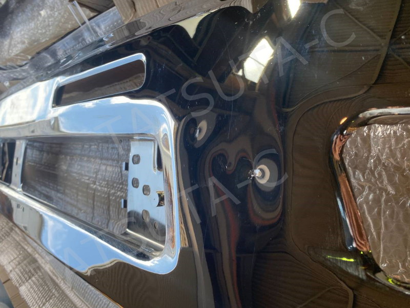 メッキ フロントバンパー エアダム一体型 B4W いすゞ 07フォワード