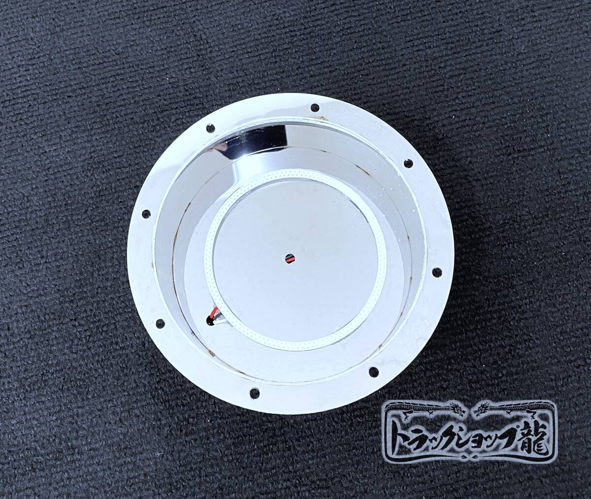 オリジナル 薄型 スカイライン テールランプ 1個 リング型LEDライト/裏カバー付き 鏡面ステンレス S0965Y