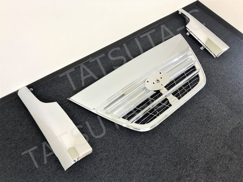 メッキ フロントグリル＆コーナーパネル 3点セット 日産UD ファインコンドル 標準 U0432D