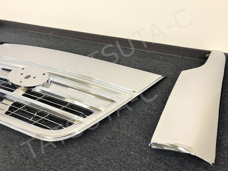 メッキ フロントグリル＆コーナーパネル 3点セット 日産UD ファインコンドル 標準 U0432D