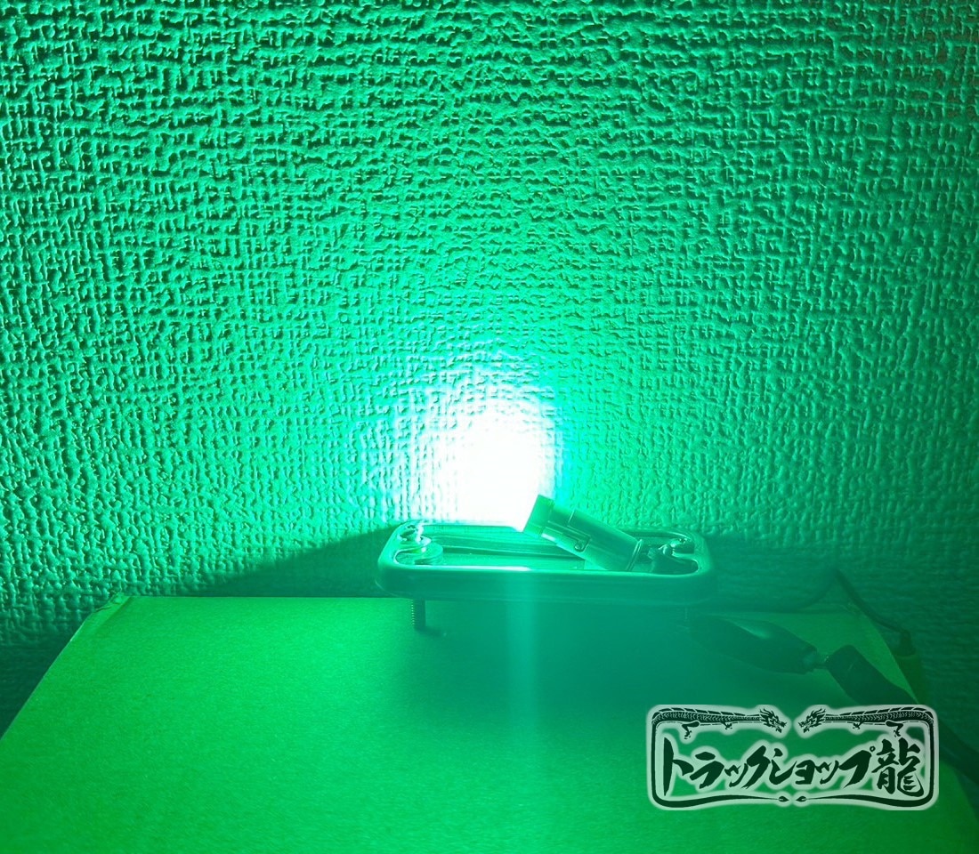 高品質 LED電球 LEDバルブ BA9S 12V/24V 兼用 【緑色】 10個セット 角