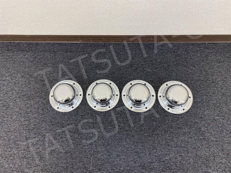 メッキ フロント ハブキャップ 低床 4個セット 日野 グランド