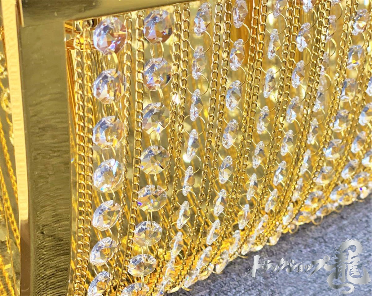 幅60cm壁掛シャンデリア ナイアガラシャンデリア BA15S口金 フル