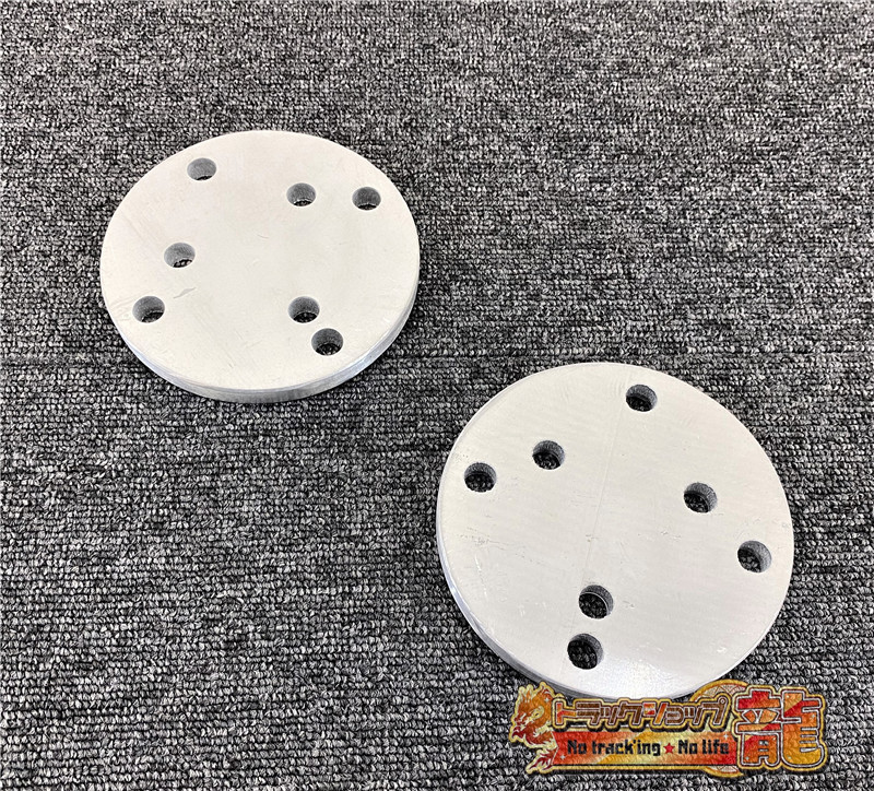 アルミニウム製 ホイールスピンナー用 スペーサー (大) 2枚セット