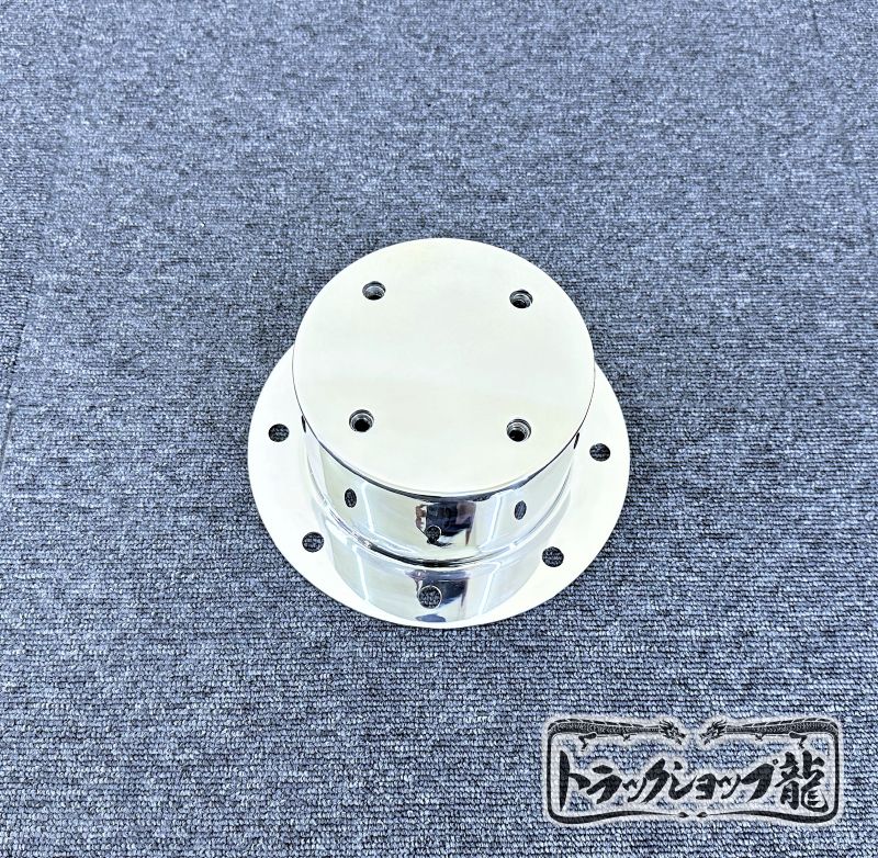 ステンレス リアハブキャップ 22.5インチ 8穴 2個組 センターカバー