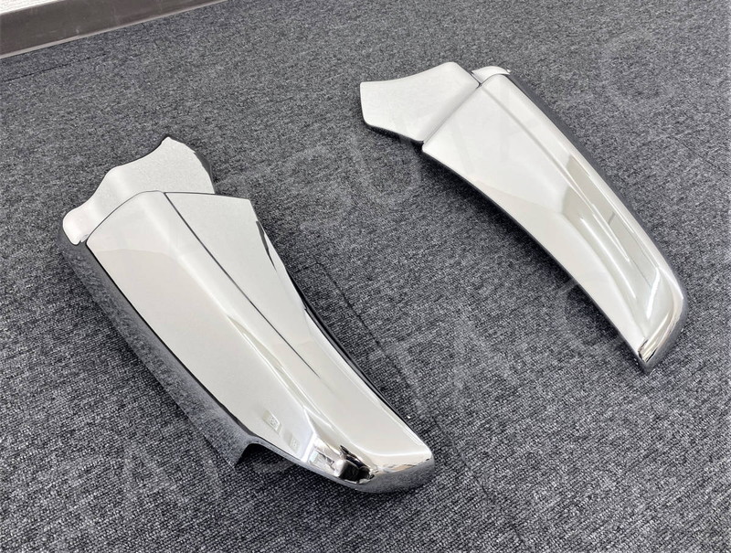 【訳あり品】 メッキ マッドガードカバー 左右セット 日野 17レンジャー H8731P