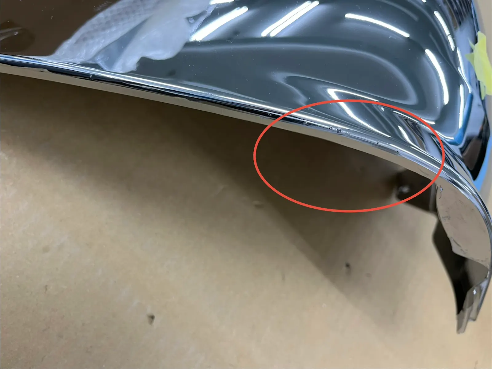 【訳あり品】 メッキ コーナーパネル 左右セット 三菱ふそう 20キャンター 標準/ワイド M8961P