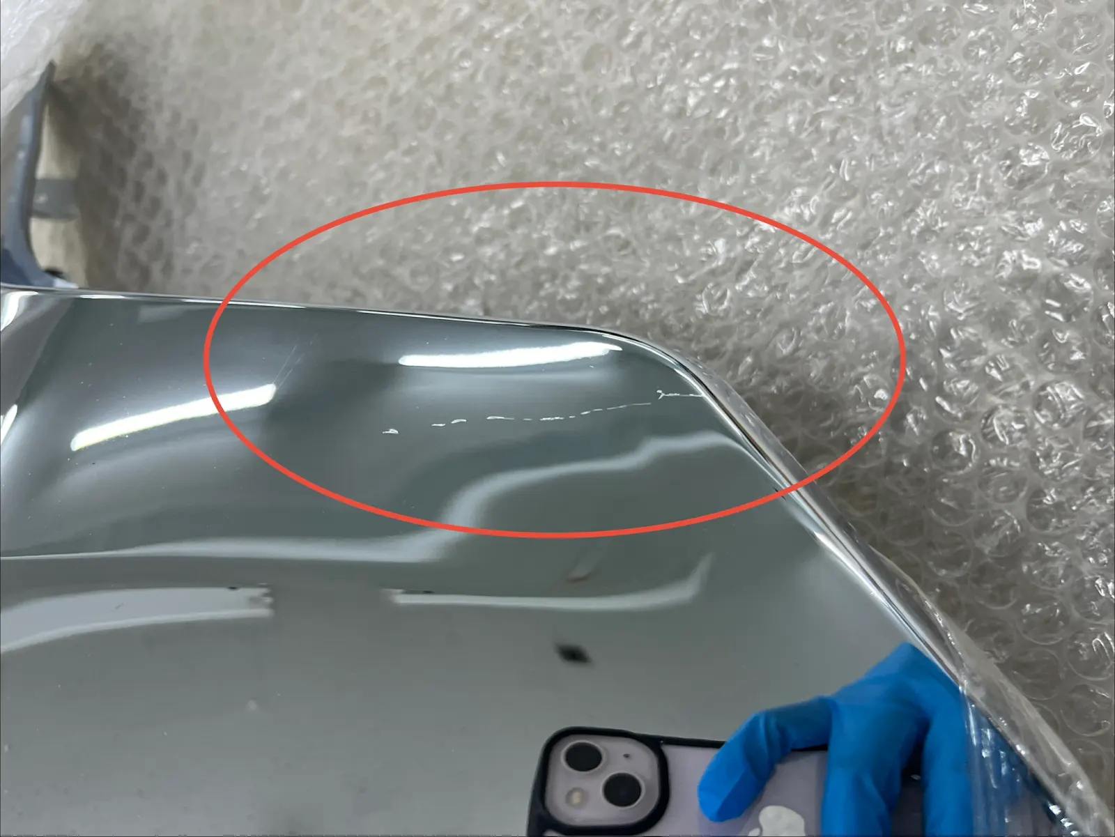 【訳あり品】 メッキ コーナーパネル 左右セット 三菱ふそう 20キャンター 標準/ワイド M8961P