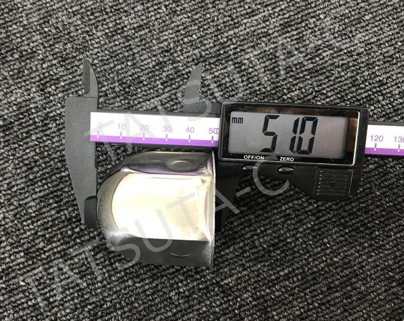 ステンレス ナットキャップ 24個セット JIS41mm 高さ51mm 銀色 丸型 6穴用 G00206