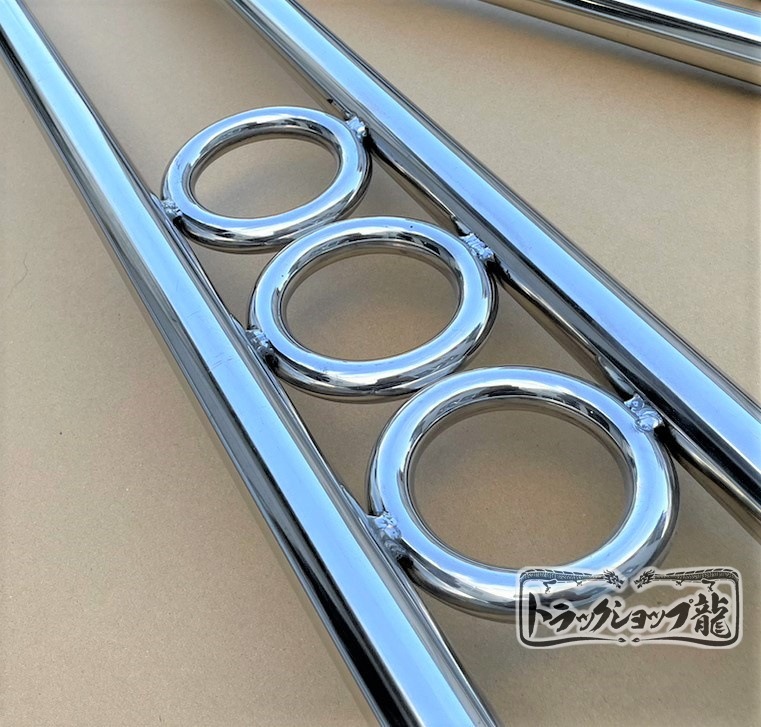 ステンレス コボレーン フレーム 2本セット φ32 丸パイプ 2t/3t