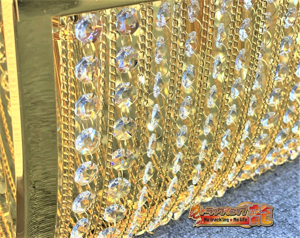 壁掛け 幅55cm ナイアガラ シャンデリア フルゴールドメッキ