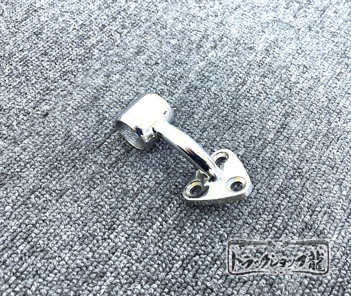 ステンレス 首短 デッキメタル ブラケット 左右10個セット 80mm φ19