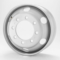 DOT-Xスチールホイール 22.5インチ×7.50(162) 8穴/285 JIS規格|スチールホイール|ホイール