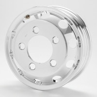 DOT-X 16インチ×5.5(113) 5穴/203 アルミホイール 両面ポリッシュ|アルミホイール|ホイール