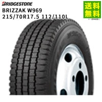 215/70R17.5 112/110L BLIZZAK W969 ֥¥ȥ BRIDGESTONE åɥ쥹