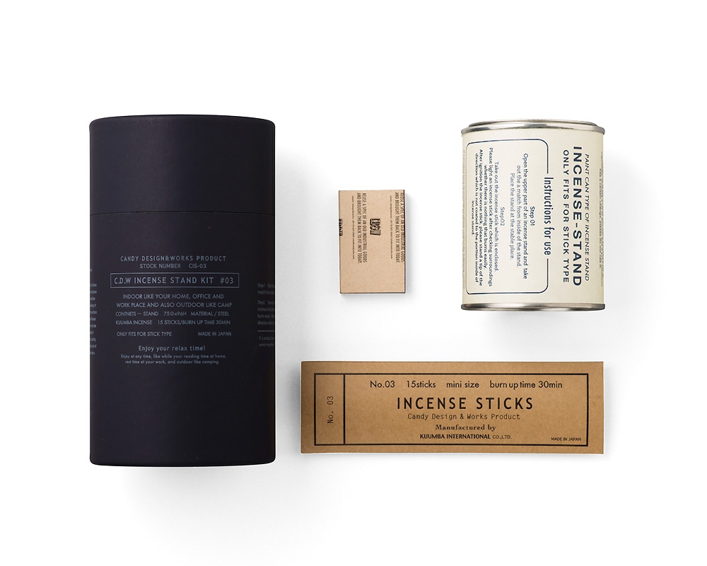 Candy Design ＆ Works | CDW Incense Kit No.3 インセンスキット