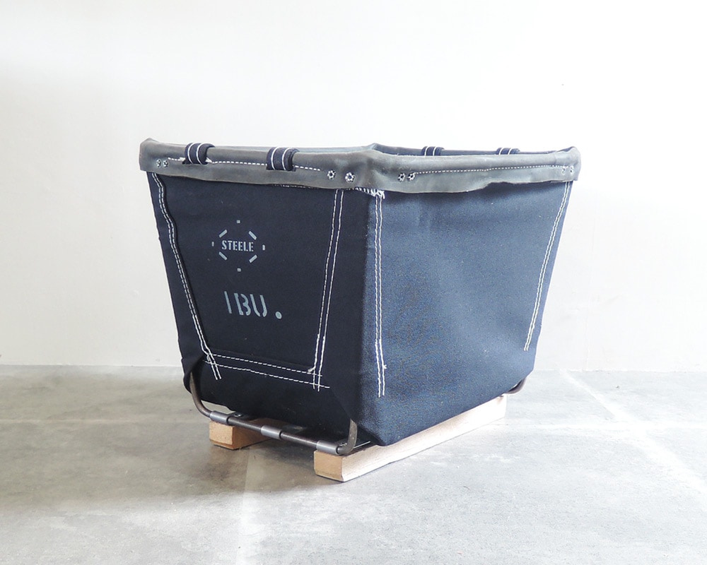 Steele Canvas Basket | SQUARE BASKET Black スクエアバスケット