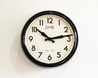 NEWGATE | Electric Black 50's Clock 쥯ȥå50's륯å