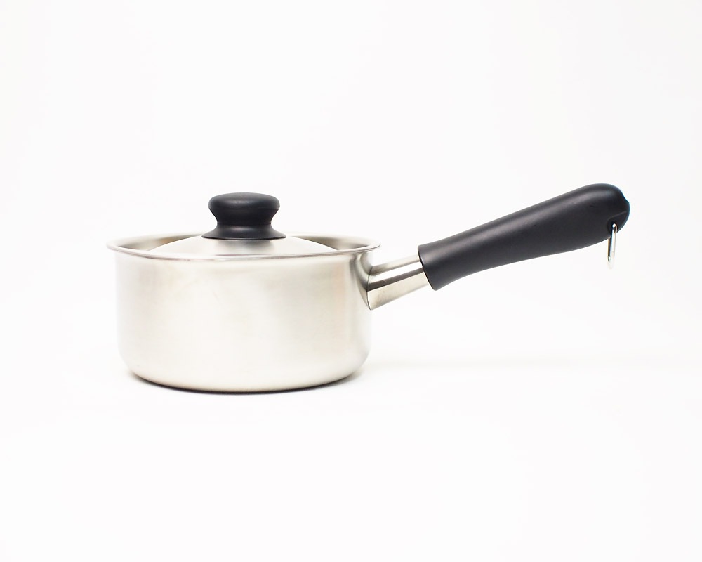 柳宗理｜ステンレスミルクパン フタ付き｜Martian/佐藤商事