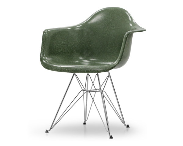モダニカ｜MODERNICA | Fiberglass Arm Shell Chair ARMYGREEN [20base 