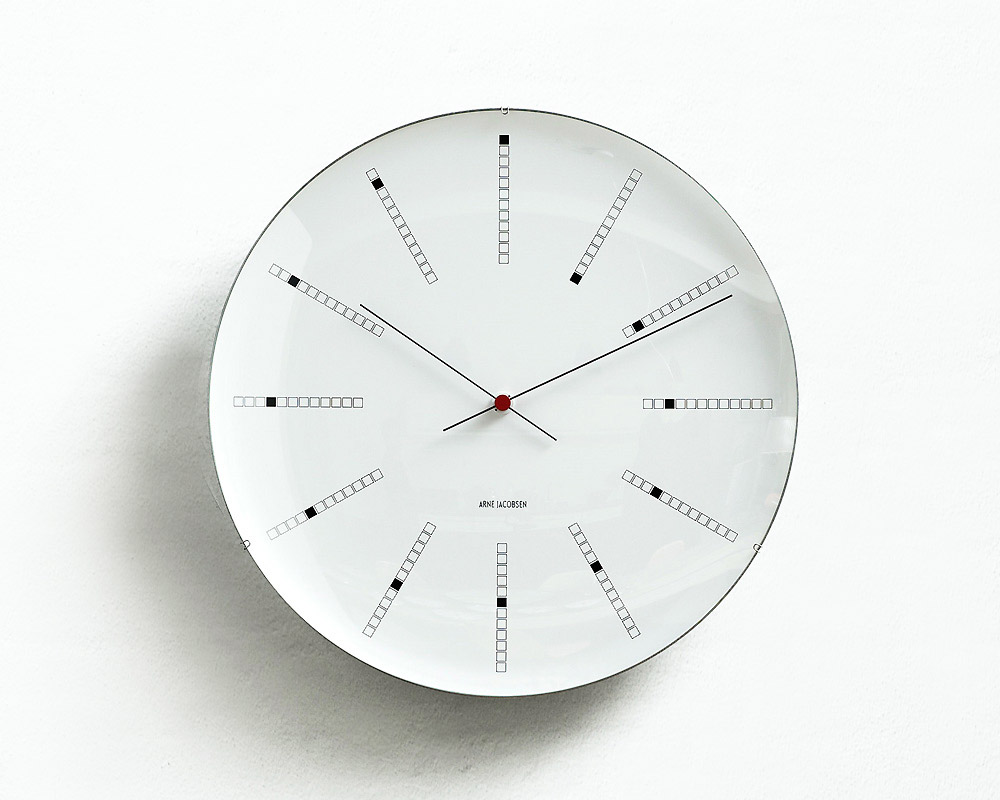 Rosendahl Arne Jacobsen Bankers バンカーズ アルネ・ヤコブセン バンカーズ ウォールクロック｜ローゼンダール