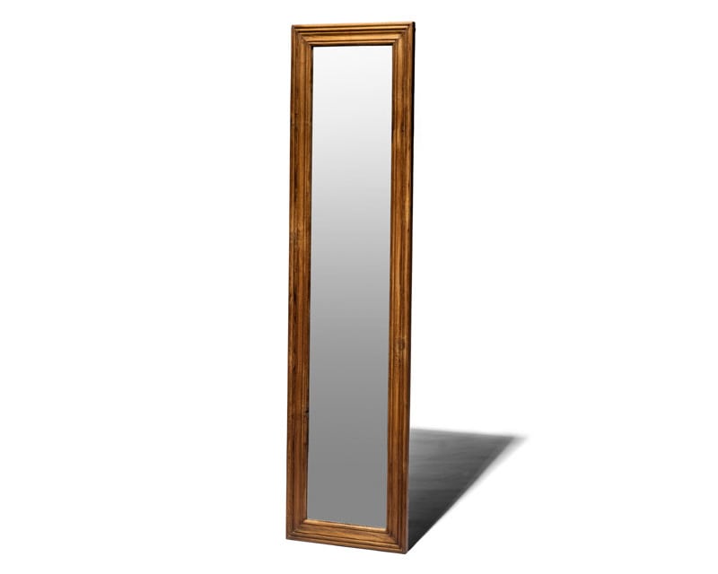 PUEBCO | Teak Wood Figure Mirror チークウッド フィギュアミラー