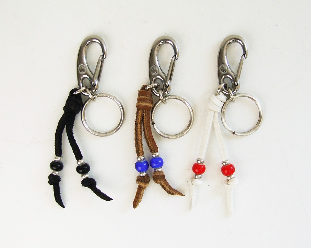 サンク｜SUNKU Leather Lace Key Holder レザーレースキーホルダー｜TRUSS FURNITURE